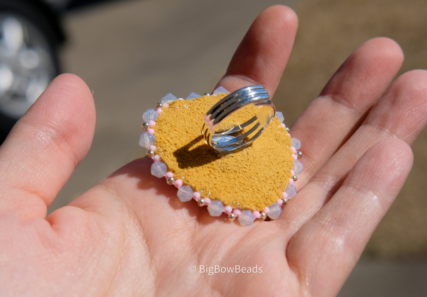 Light Pink You Suck Ring