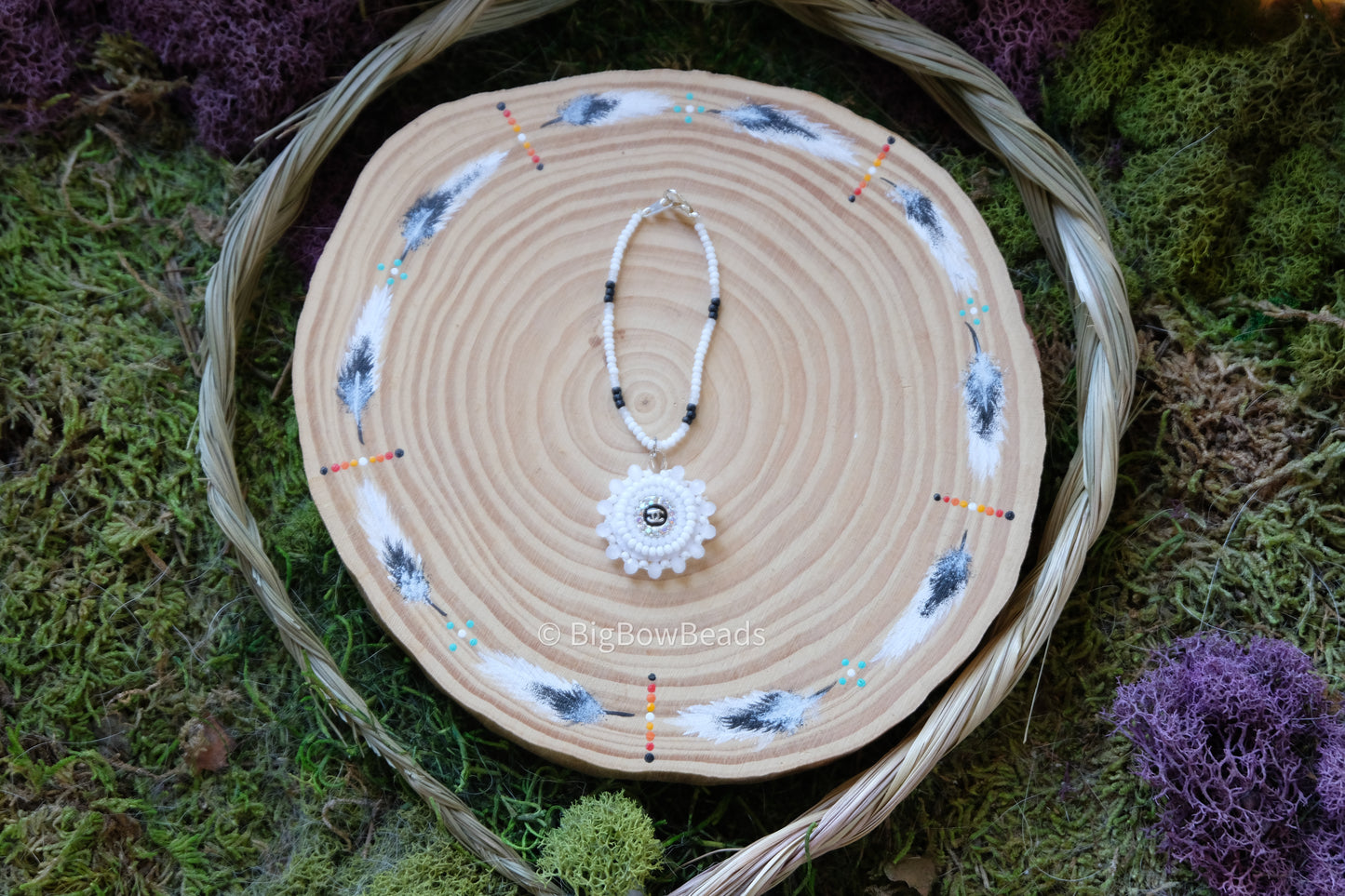 Matching Earrings (you) and Necklace (for plushie, plushie not included)