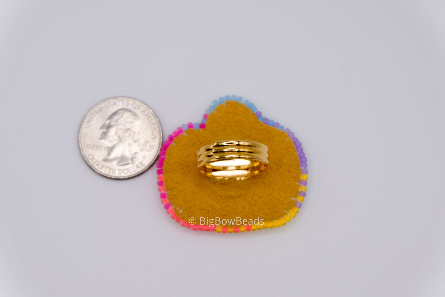 Neon Pumpkin Ring