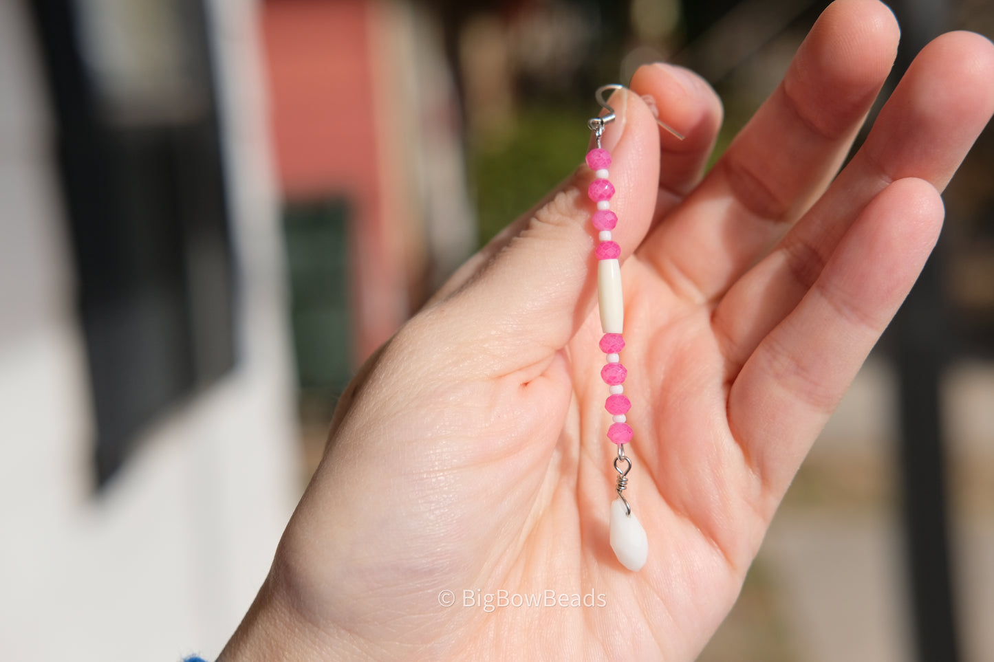 Bubblegum Stick Earrings