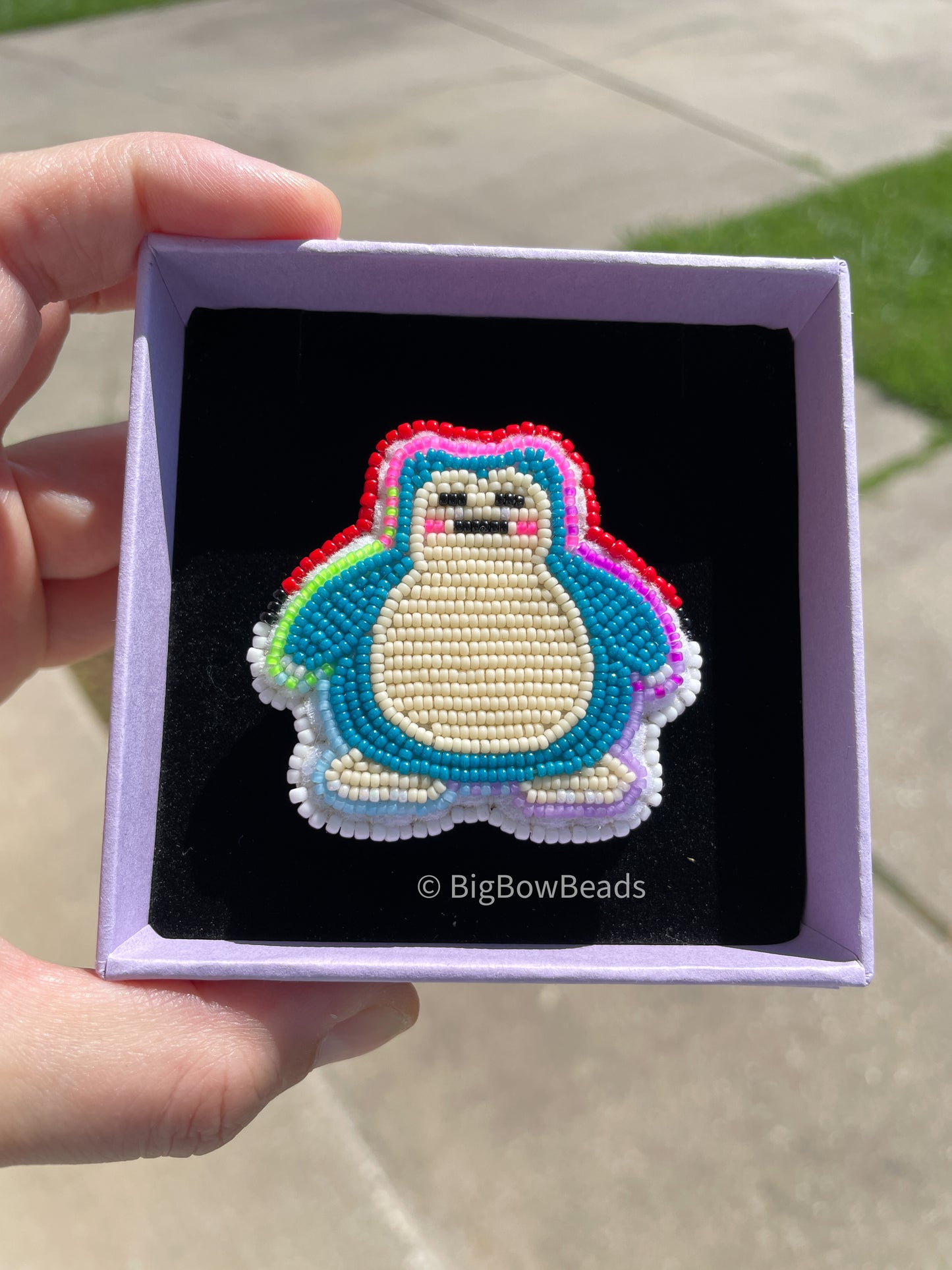 Neon Sleeping Animal Ring