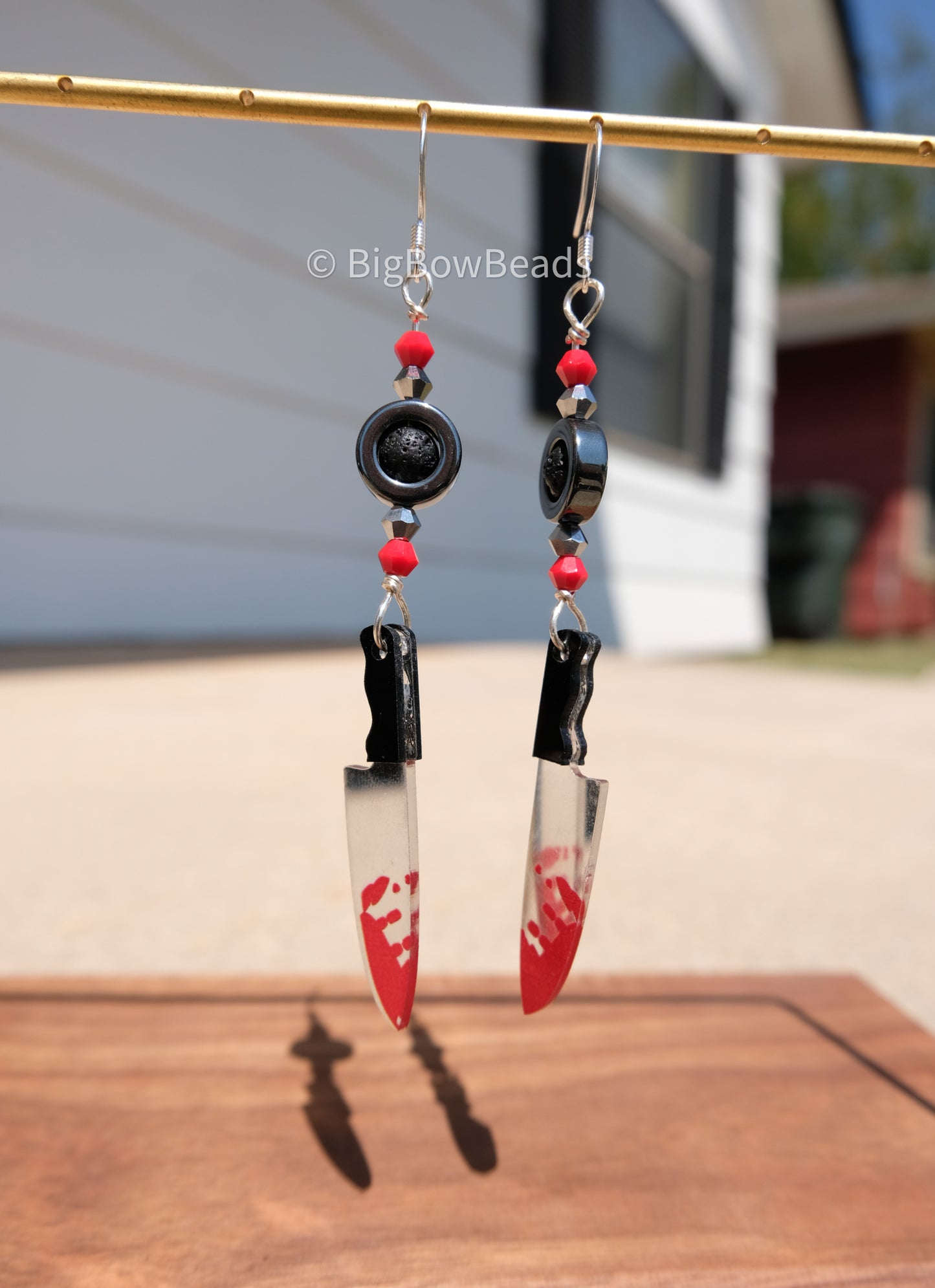 Butcher Knife Earrings