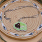 White and Green Buffalo Necklace
