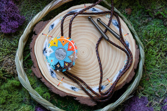 Buffalo Nickel Bolo Tie