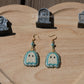 Turquoise mini ghosts earrings