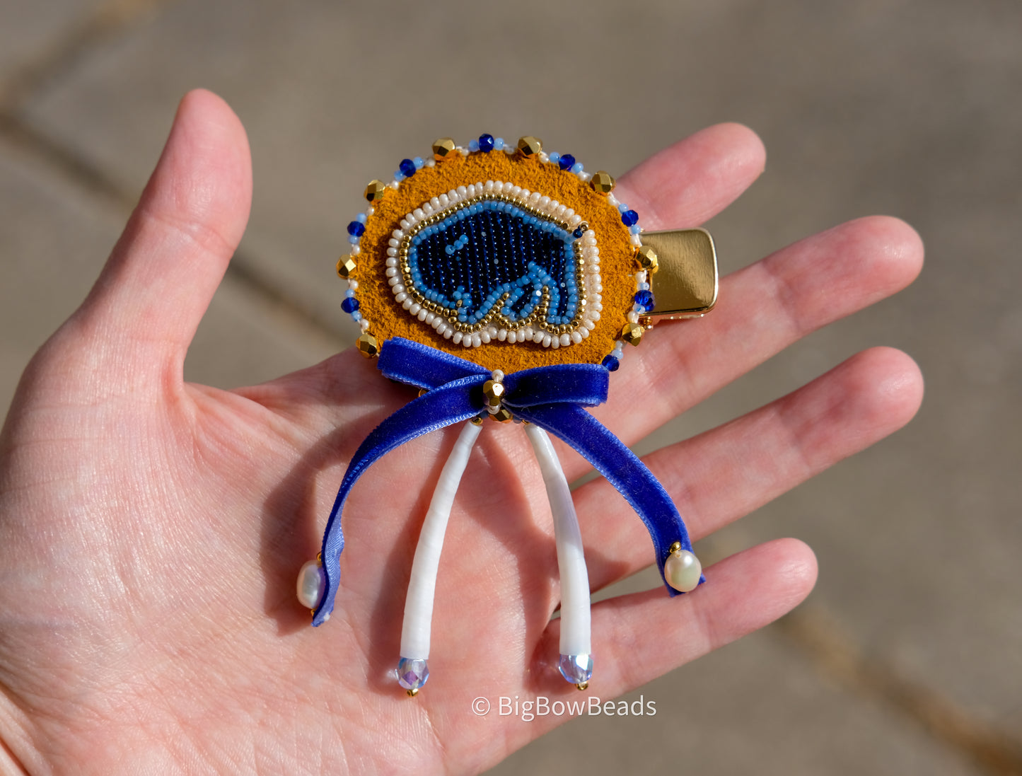 Blue Buffalo Hairclip