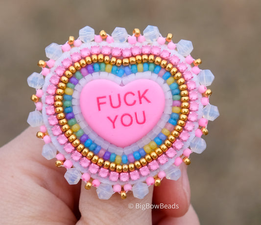 Pink F*ck You Ring