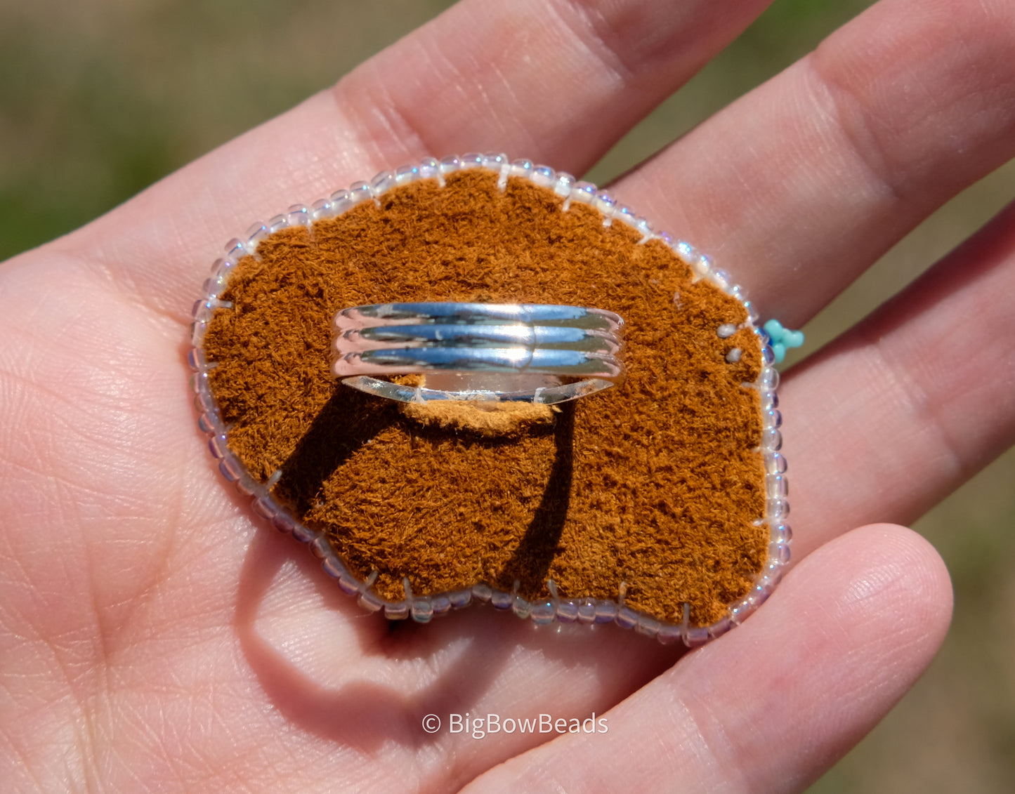 Spring Frost Buffalo Ring