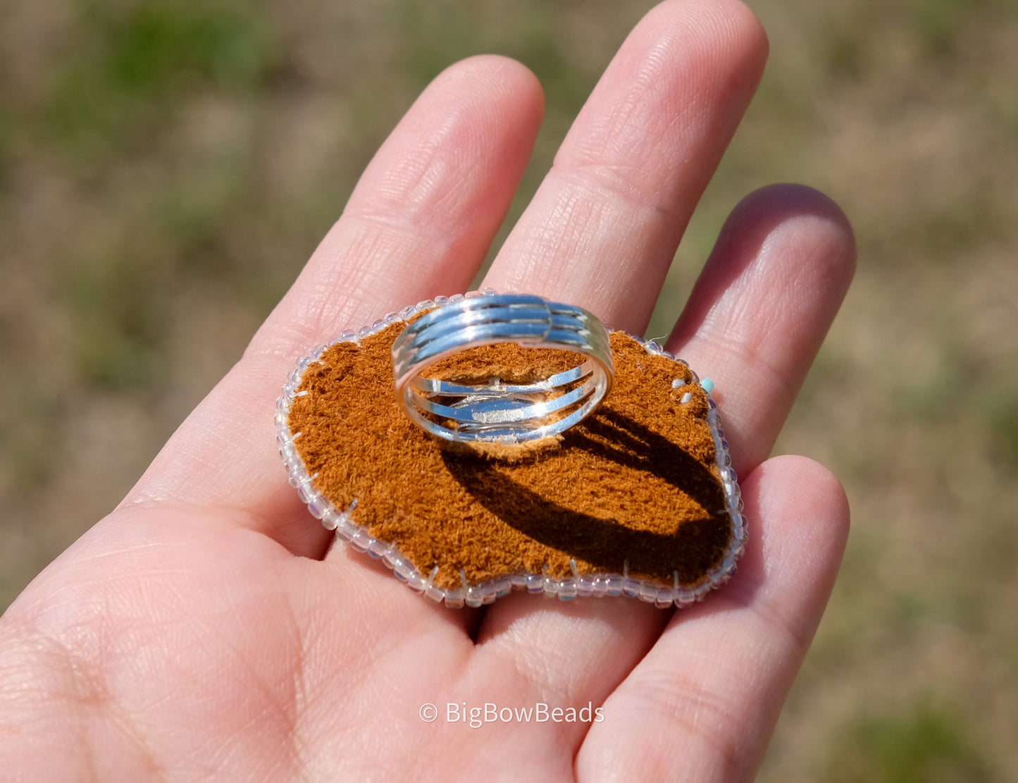Spring Frost Buffalo Ring