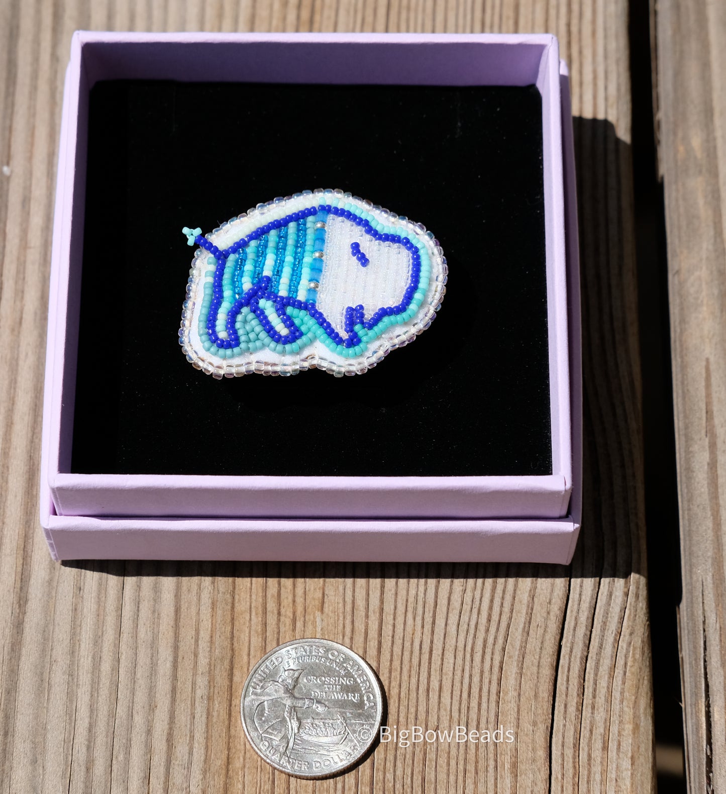 Spring Frost Buffalo Ring