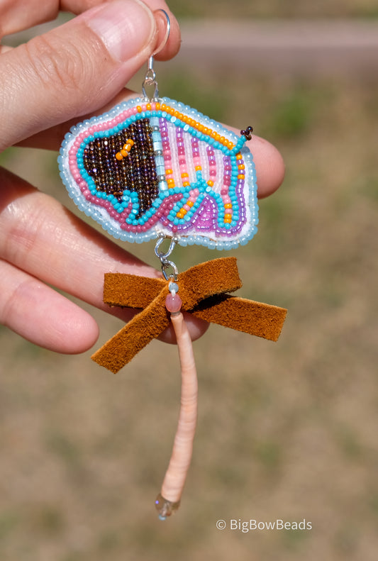 Tutti Frutti Buffalo Earrings