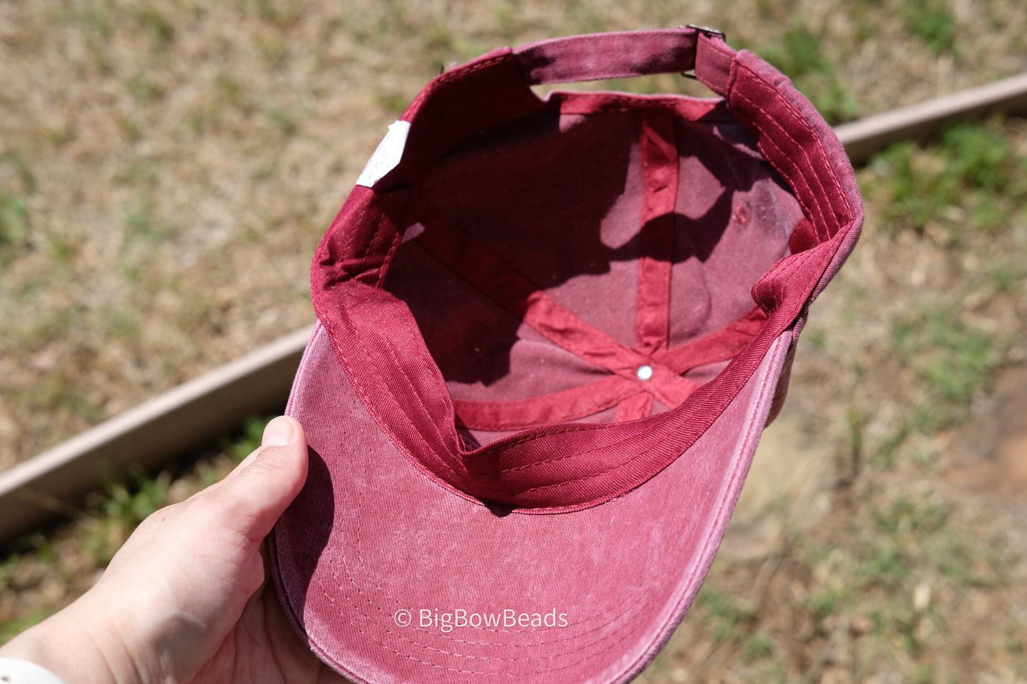 Green and Pink Buffalo Hat