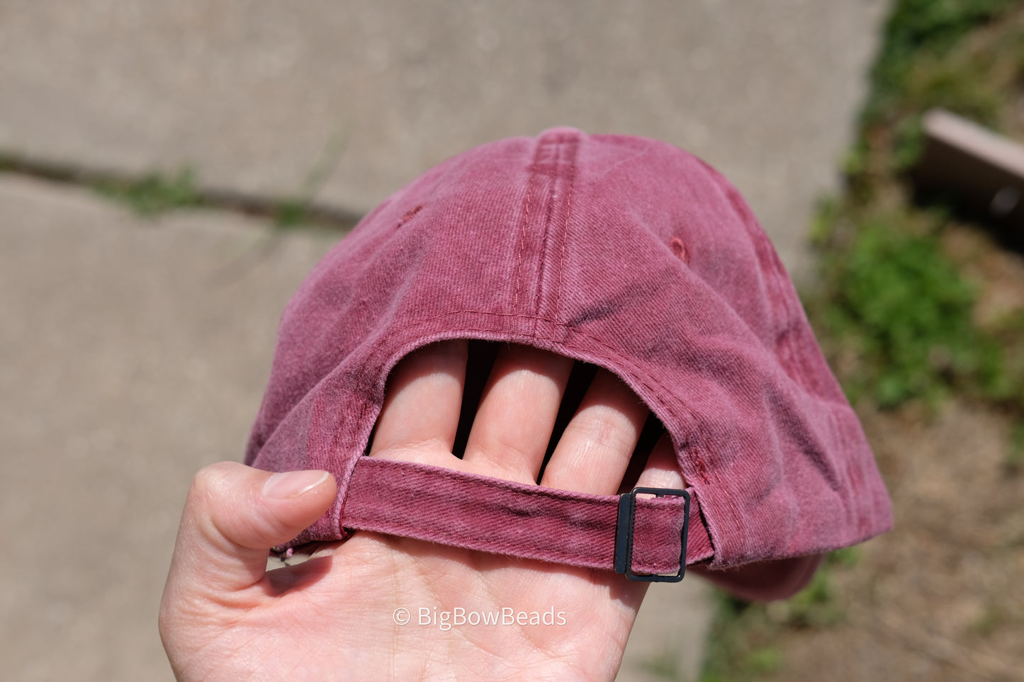 Green and Pink Buffalo Hat