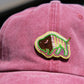 Green and Pink Buffalo Hat