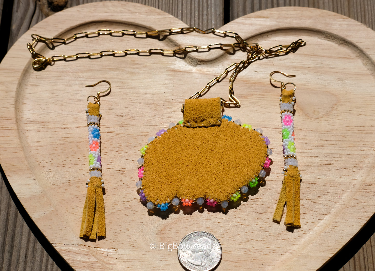 Neon Flower Buffalo Set