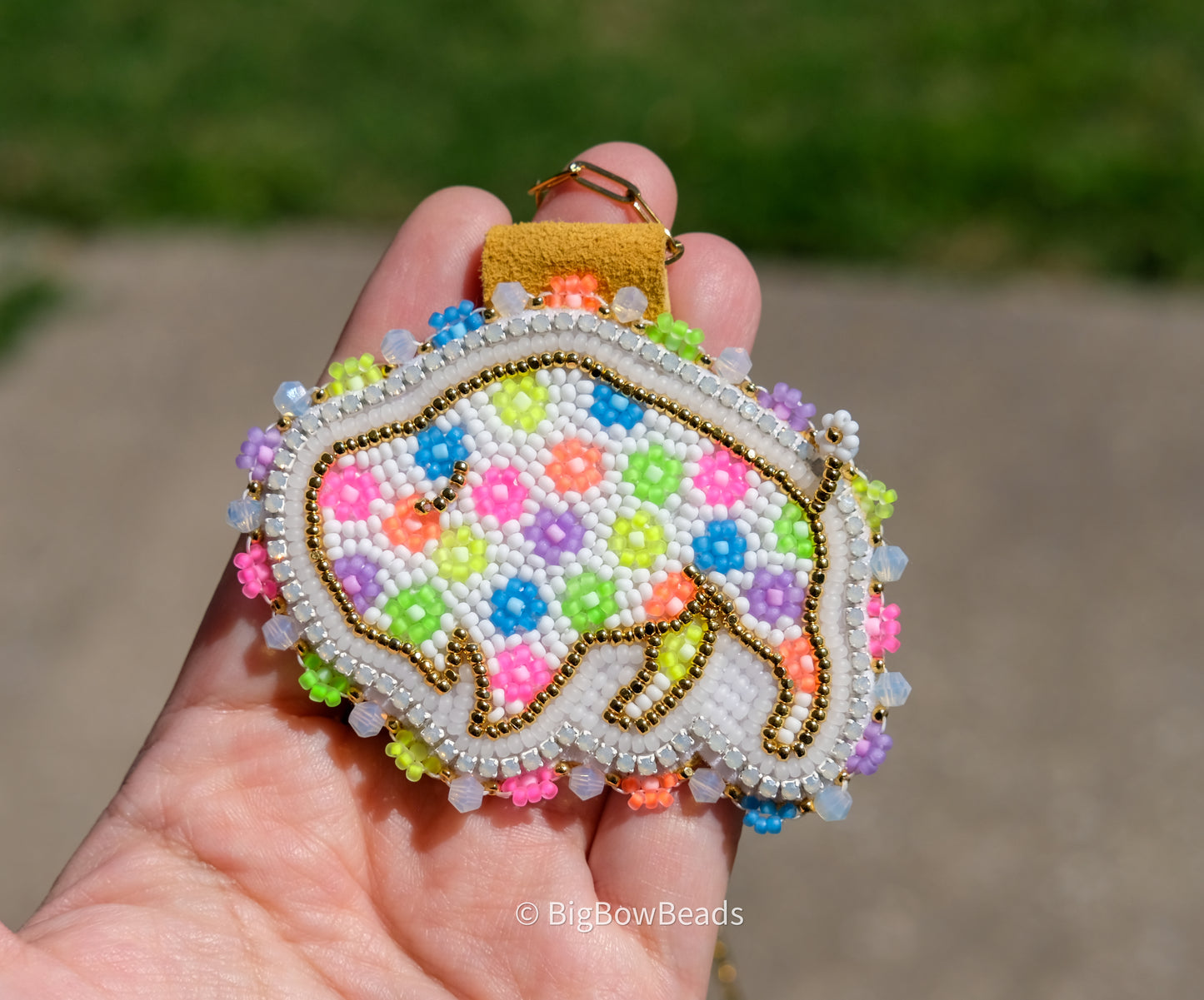 Neon Flower Buffalo Set