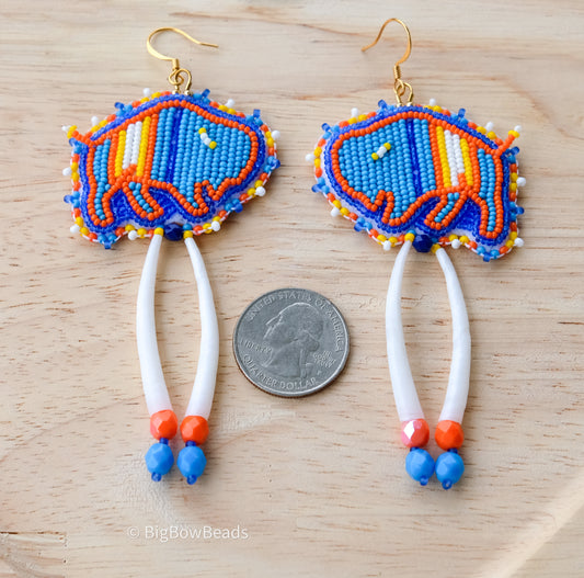 Playoff Buffalo Earrings