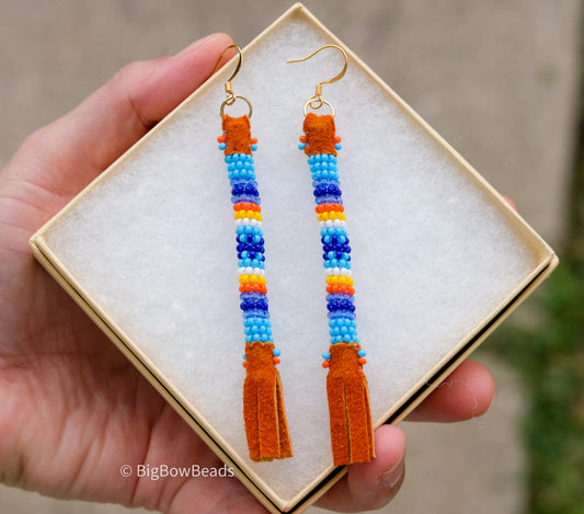 Buffalo Tail Thunder Earrings