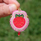 Pink Strawberry Earrings