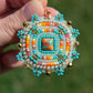 Summer Sunset Square Earrings