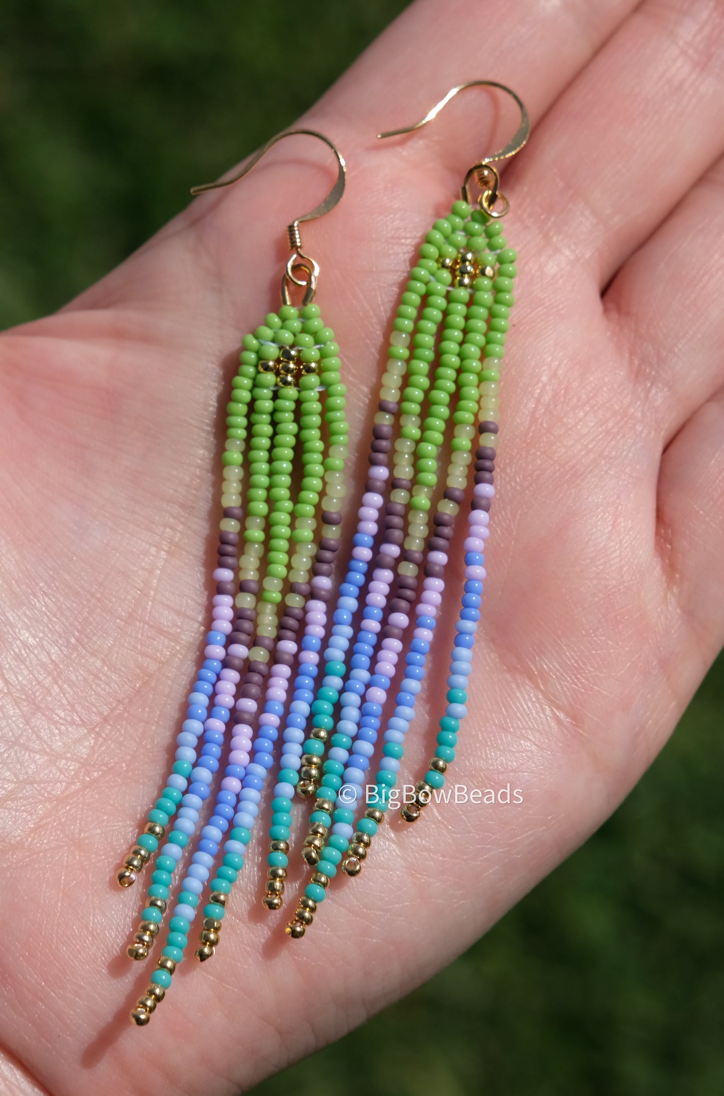 Summer Storm Fringe Earrings