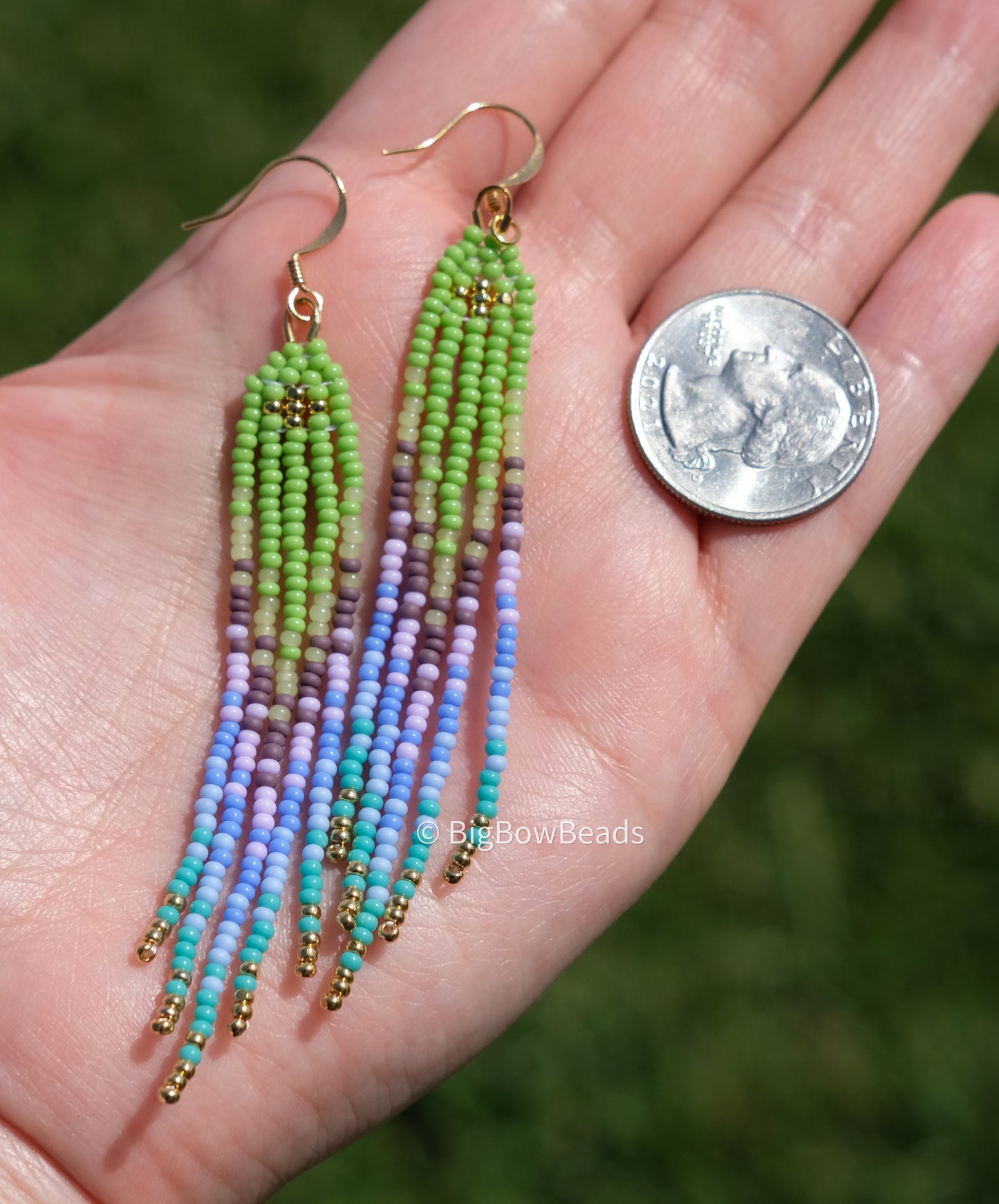 Summer Storm Fringe Earrings
