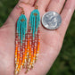 Summer Sunset Fringe Earrings
