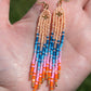 Summer Sunrise Fringe Earrings