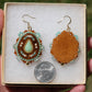 Woodsy Sage Teardrop Earrings