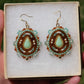 Woodsy Sage Teardrop Earrings