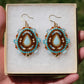 Woodsy Glacier Teardrop Earrings