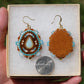 Woodsy Glacier Teardrop Earrings