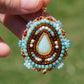 Woodsy Glacier Teardrop Earrings