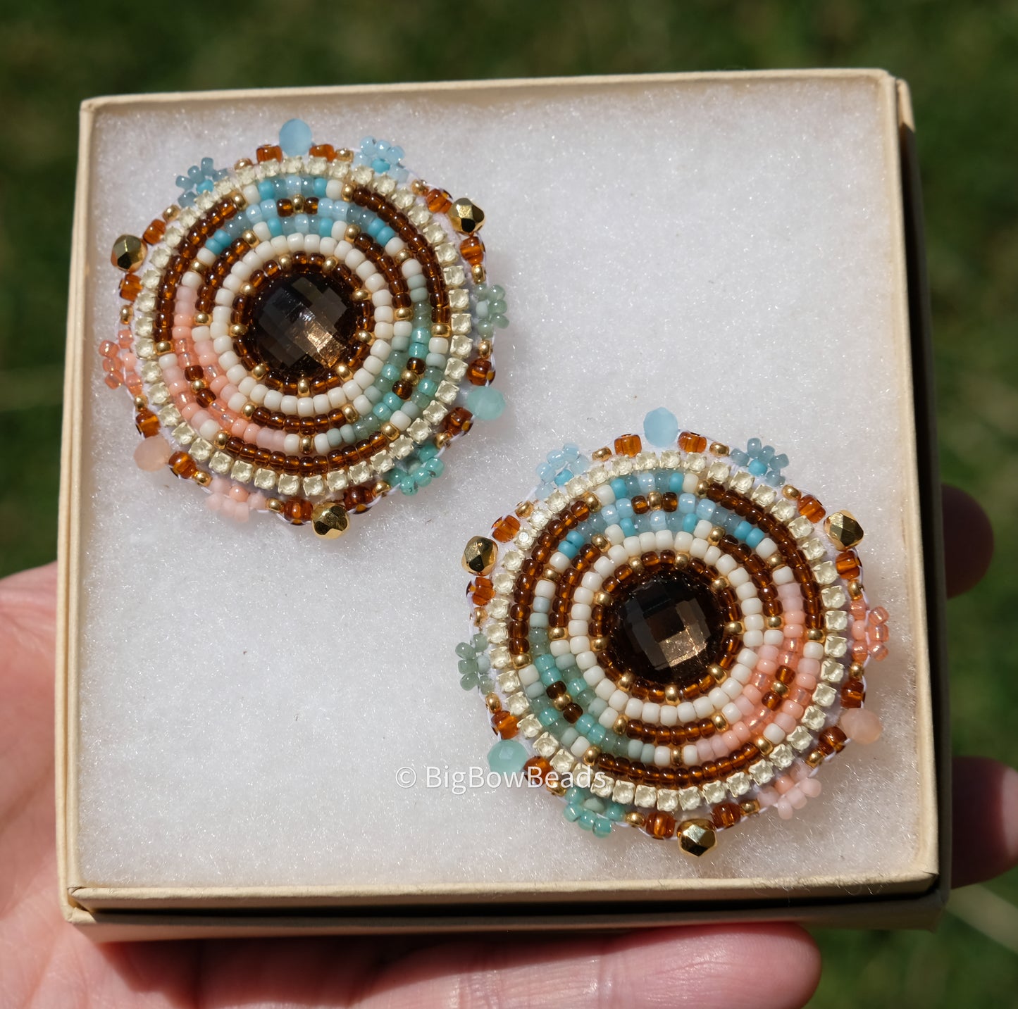 Woodsy Round Earrings