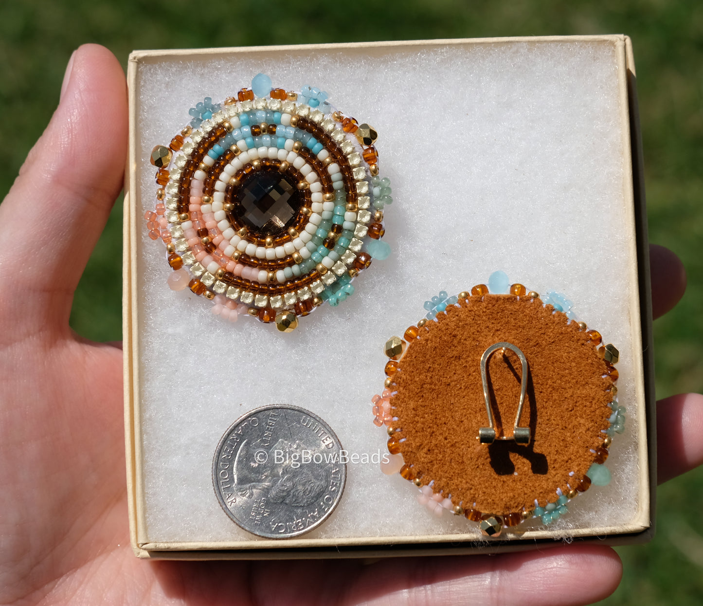 Woodsy Round Earrings
