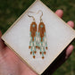 Woodsy Sage Fringe Earrings