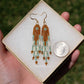 Woodsy Sage Fringe Earrings