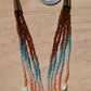 Woodsy Cone Fringe Earrings