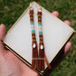 Woodsy Glacier Buffalo Tail Earrings