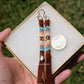Woodsy Buffalo Tail Earrings
