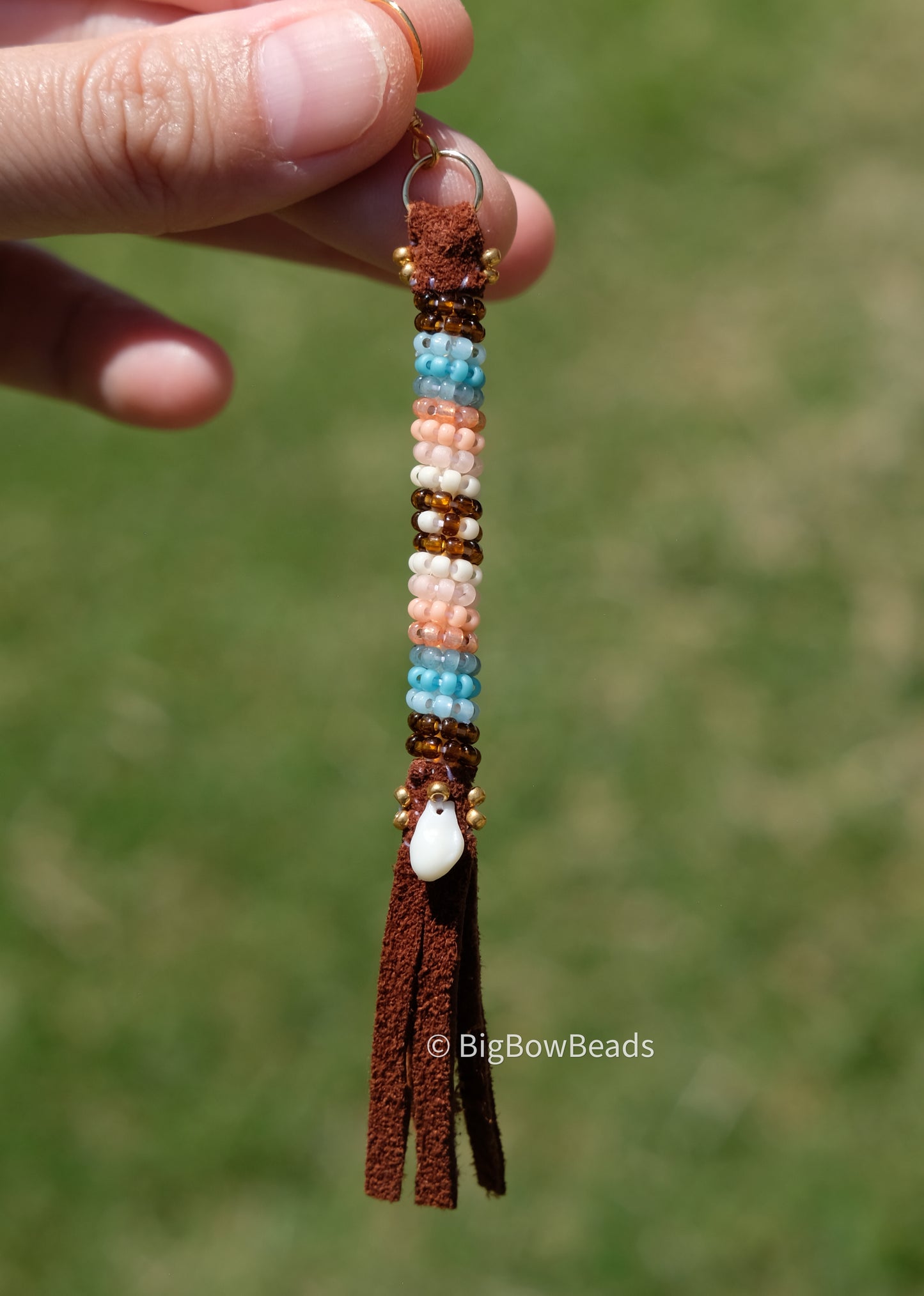 Woodsy Buffalo Tail Earrings