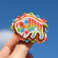 White Summer Buffalo Ring