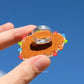 White Summer Buffalo Ring