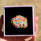 White Summer Buffalo Ring