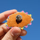 Blue Summer Buffalo Pin