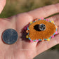 Blue Summer Buffalo Pin