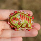 Green Summer Buffalo Pin