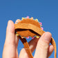 Blue Summer Buffalo Hair Tie