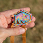 Blue Summer Buffalo Hair Tie