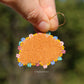 Yellow Summer Buffalo Earrings